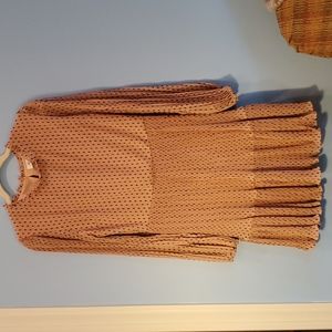 She + Sky Ruffled Dress